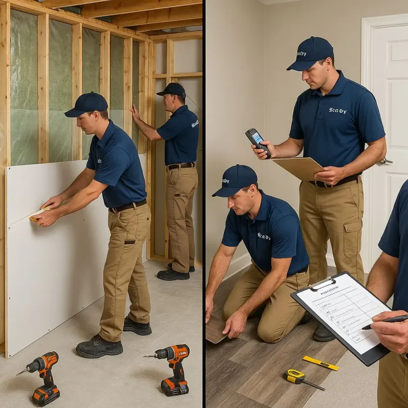 Repairs and Reconstruction process in Woodsboro, TX