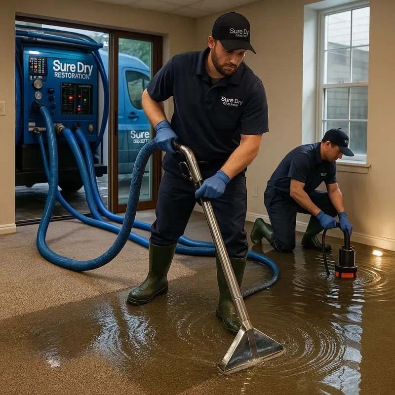Water Extraction and Removal process in Woodsboro, TX